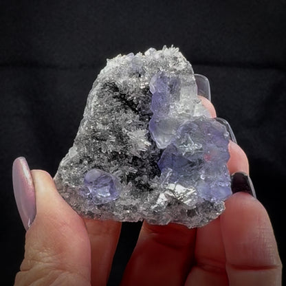 Tanzanite Fluorite