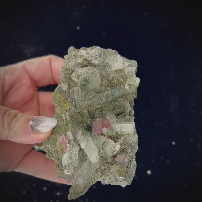 Red Octahedron Fluorite