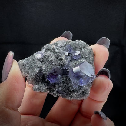Tanzanite Fluorite
