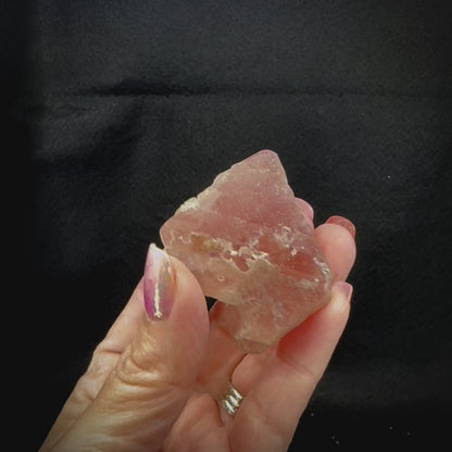 Red Octahedron Fluorite