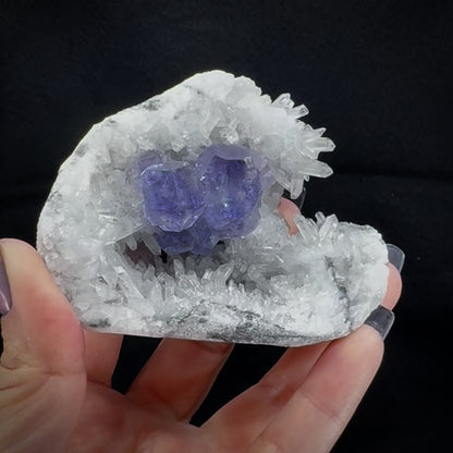 Tanzanite Fluorite