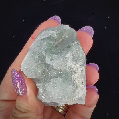Blue Sugar Fluorite