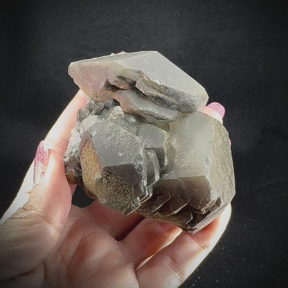 Mercedes Calcite w/ Pyrite