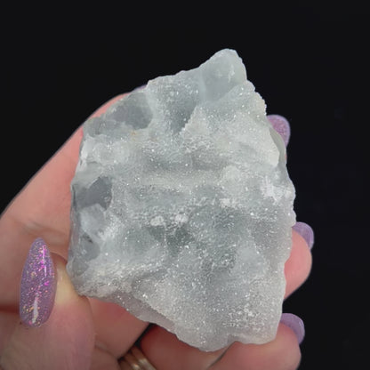 Blue Sugar Fluorite