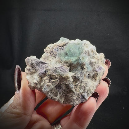 Fluorite Mixed on Matrix