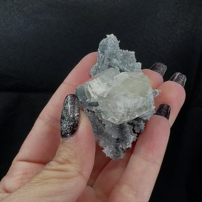 Sugar Quartz With Yellow Calcite