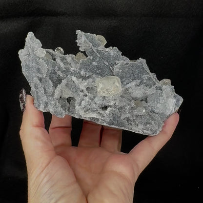 Sugar Quartz With Yellow Calcite