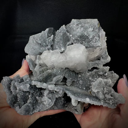 Sugar Quartz With Calcite