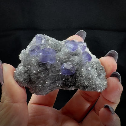 Tanzanite Fluorite