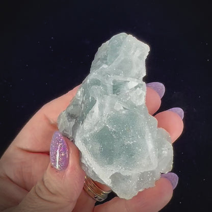 Blue Sugar Fluorite