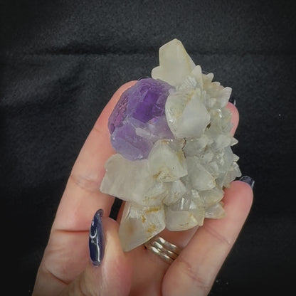 Fluorite w/ Calcite