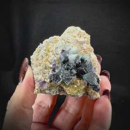 Fluorite Mixed on Matrix