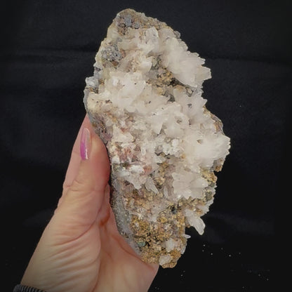 Red Quartz w/ Pyrite