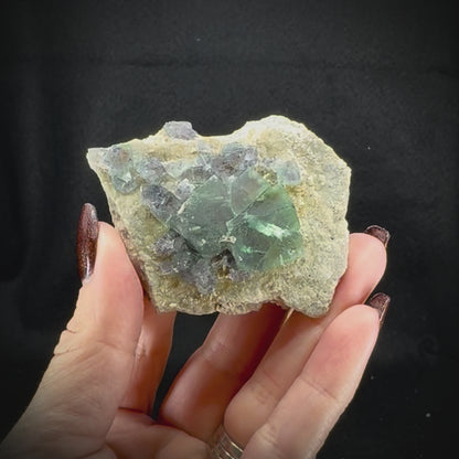 Fluorite Mixed on Matrix