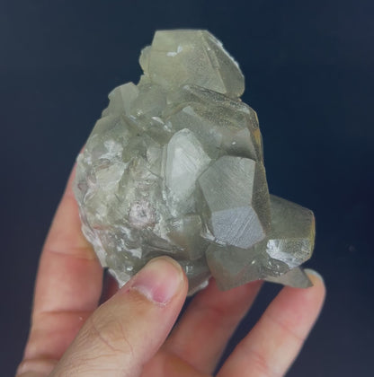 Mercedes Calcite w/ Pyrite