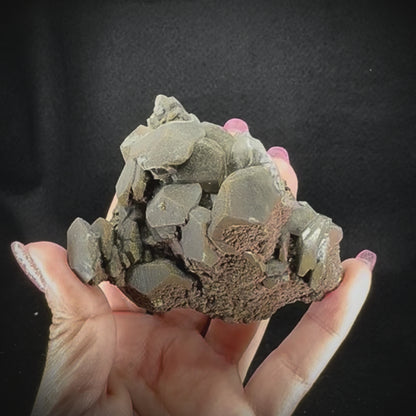 Mercedes Calcite w/ Pyrite