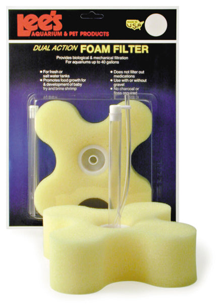 Clover, Dual-ActionFoam Filter, Up to 40 Gallon