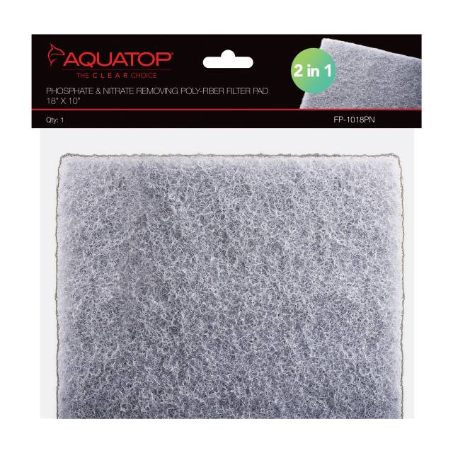 1-PACK INFUSED FILTER MEDIA PADS, 18"x10"