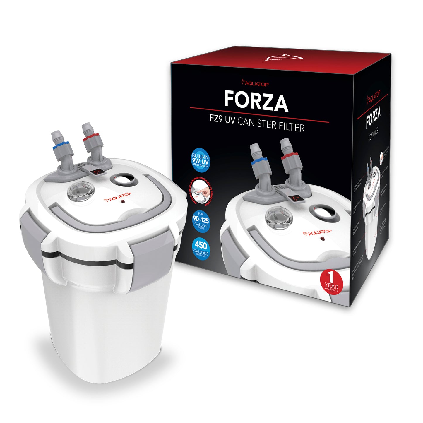 FORZA CANISTER FILTERS | EZ PRIME & INTEGRATED UV
