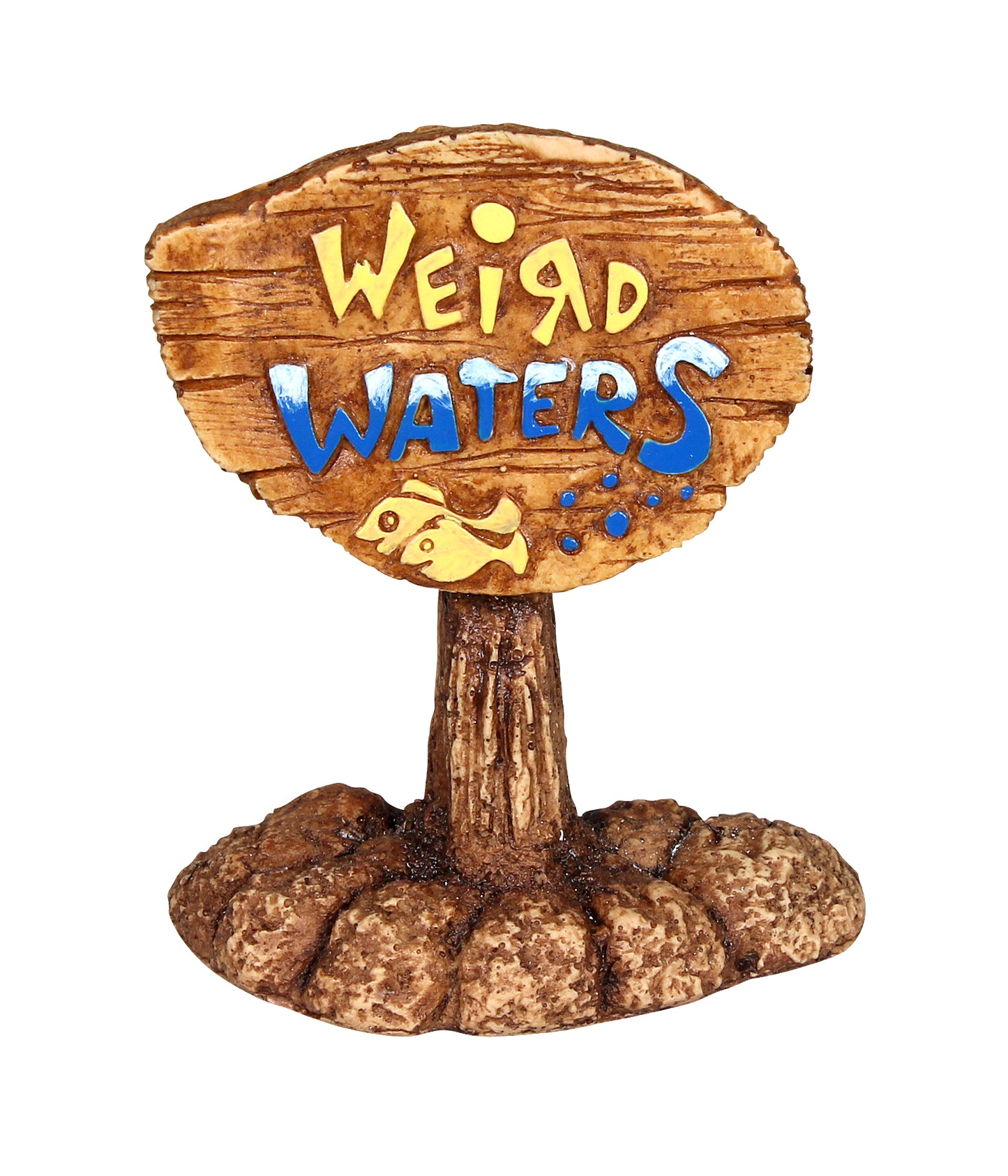 WW Weird Water Sign Resin Ornament - Map Price $4.99