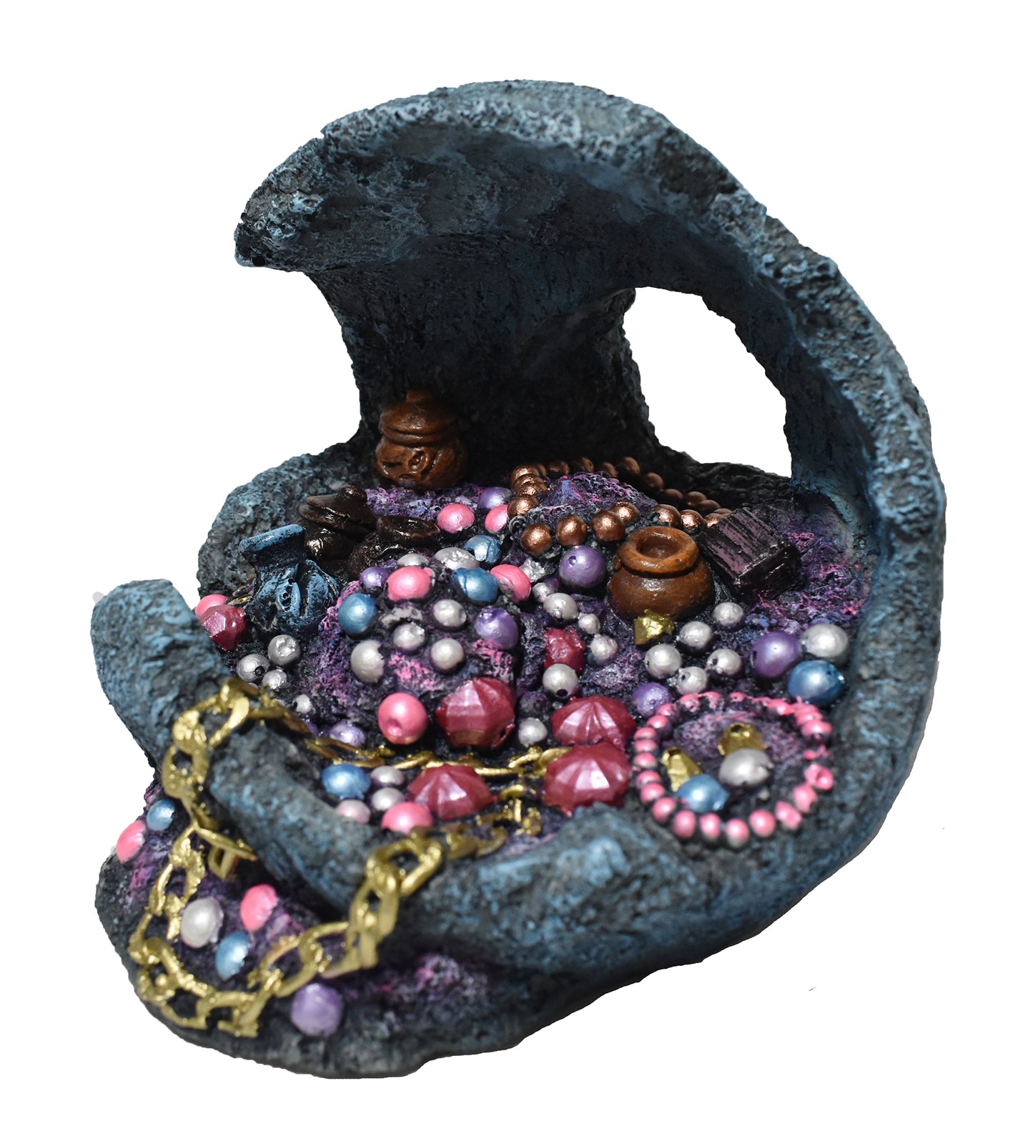 4.9" Treasure Swim-Through Resin Ornament - Map Price $25.29