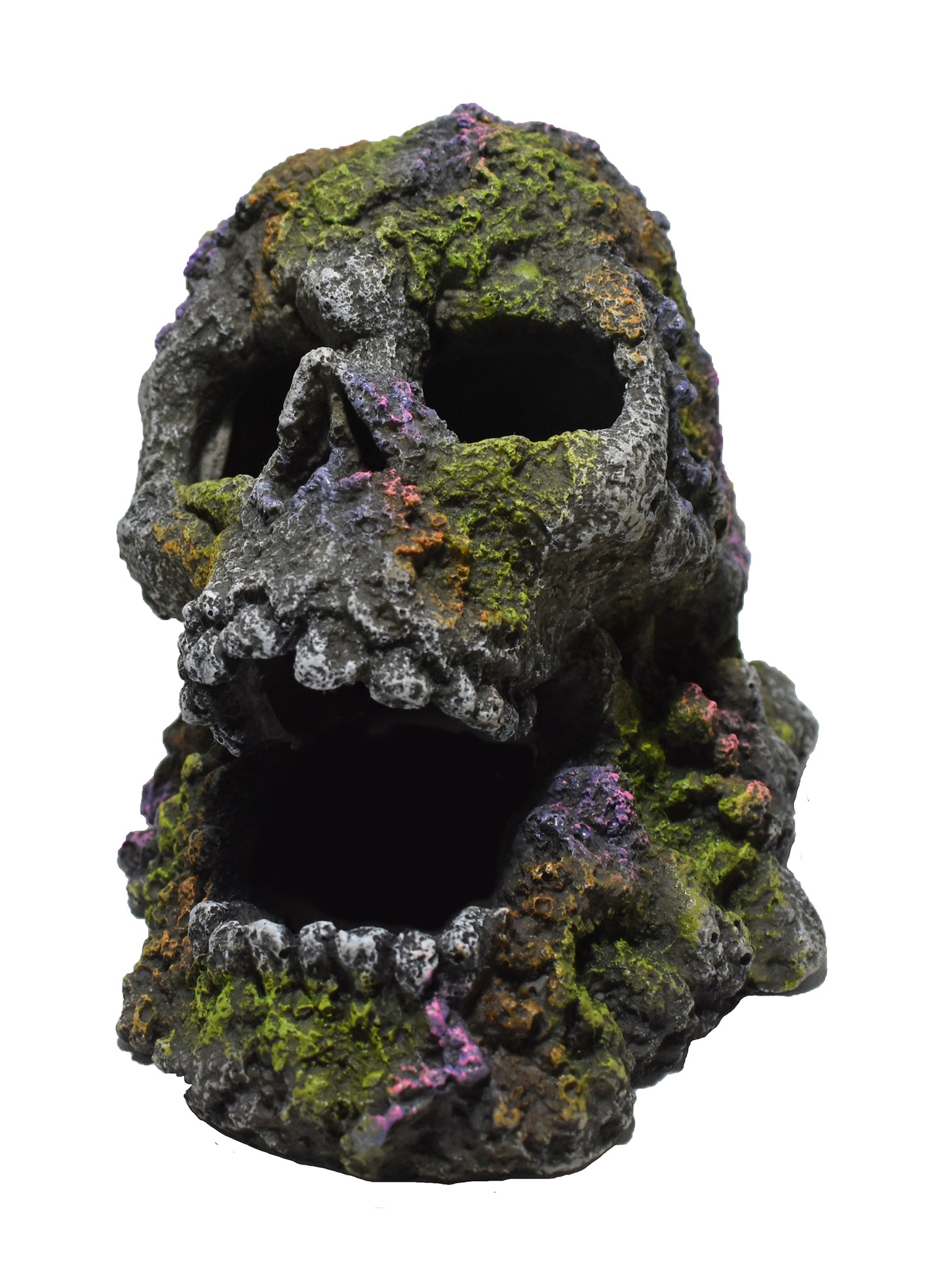 4.1" Mossy Skull Resin Ornament - Map Price $14.49