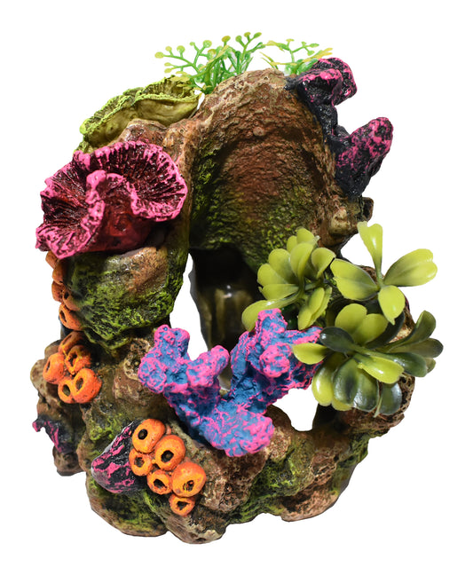 5" Coral Garden Resin Ornament - Map Price $17.79