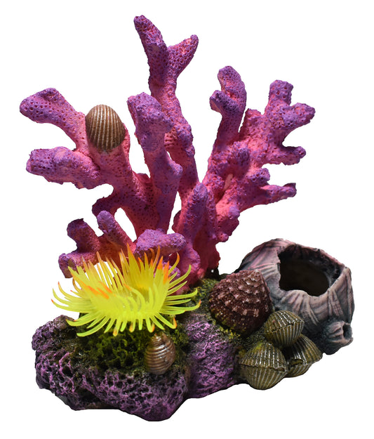 5.1" Branch Coral Resin Ornament - Map Price $12.99