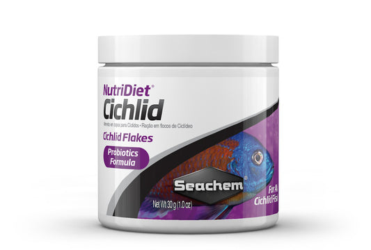 NutriDiet Cichlid Flakes w/Probiotics